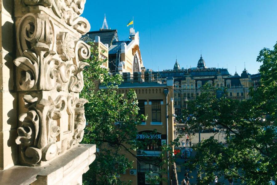 Apartments On Besarabka Kiev Ngoại thất bức ảnh